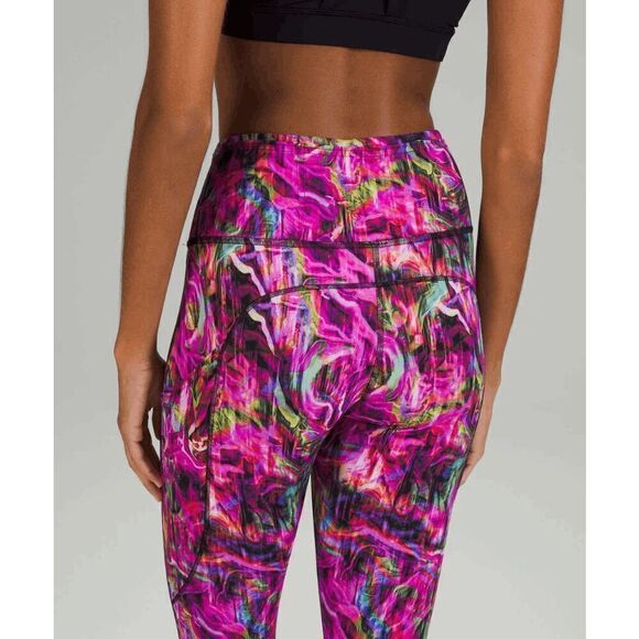 217-NWT Size 14 Lululemon Fast and Free High-Rise Tight - Picture 3 of 6
